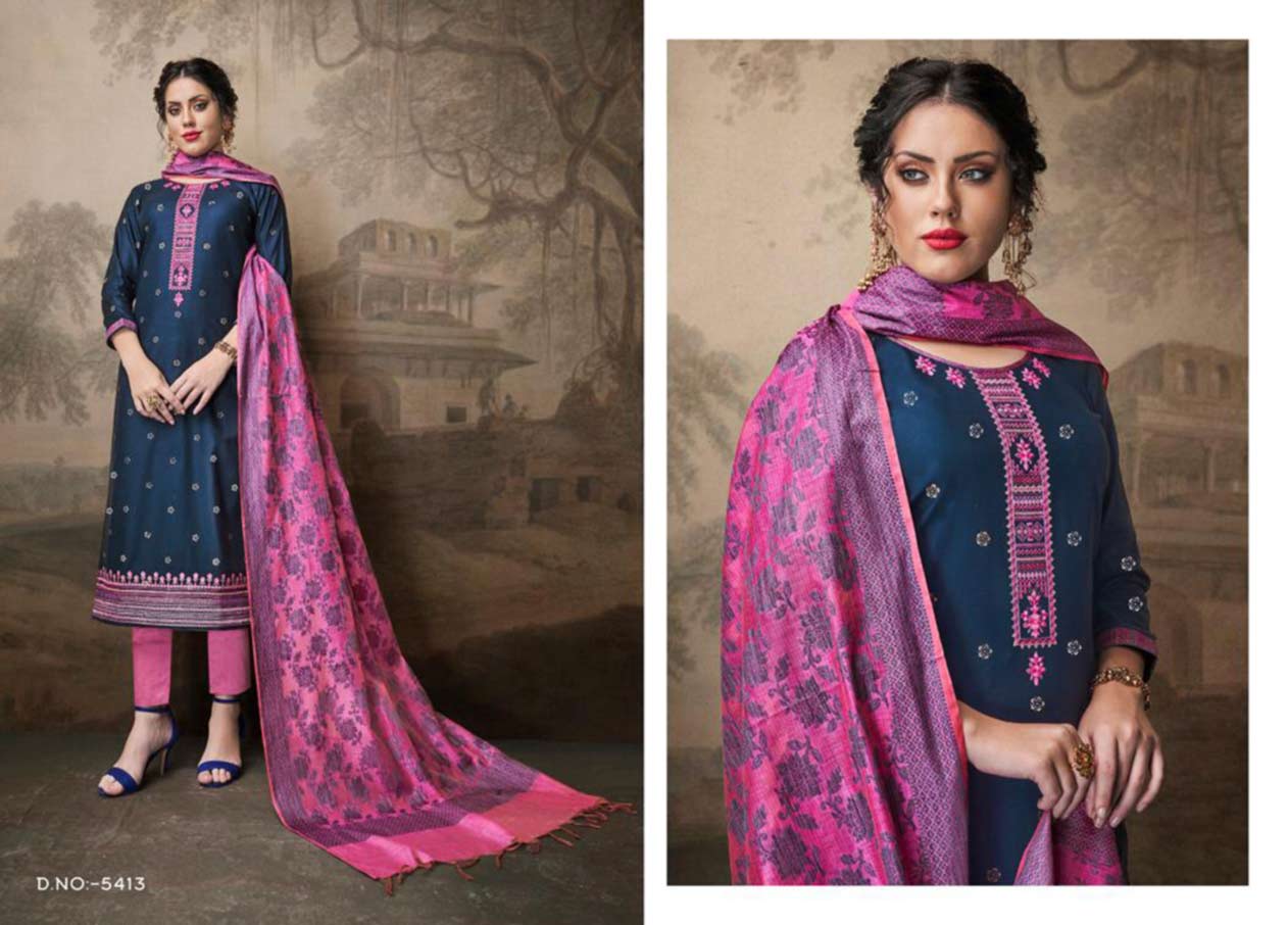 Parnita Vol-2 Foil Print Wholesale Dresses Parnita Vol-2 Foil Print Wholesale Dresses